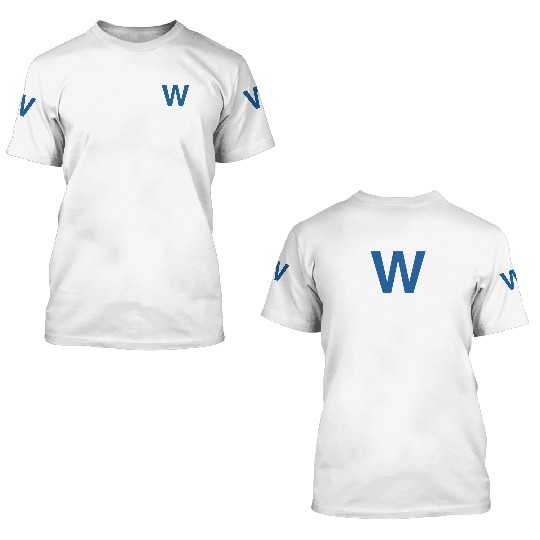 Chicago Win Flag Cubs 3D T Shirts