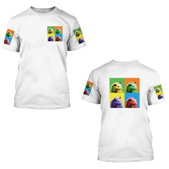 Trash Possum 3D T Shirts