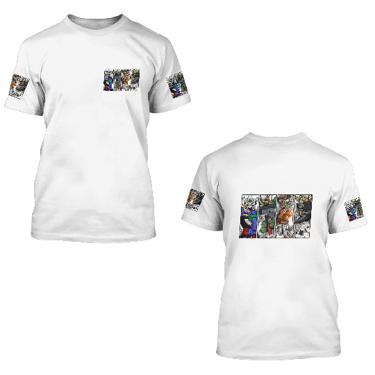 GUNDAM 00 Celestial Being 3D T Shirts