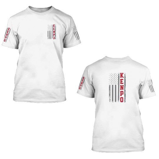 Kenpo Karate USA 3D T Shirts