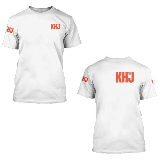 93 KHJ Boss Radio 2 3D T Shirts