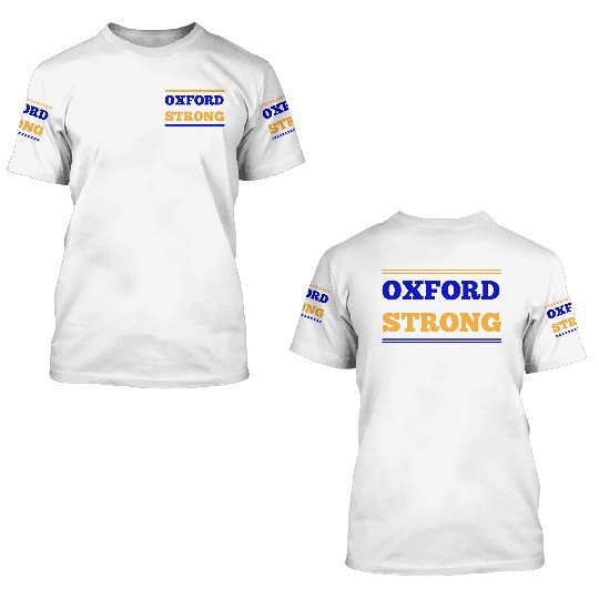 Oxford Strong 3D T Shirts