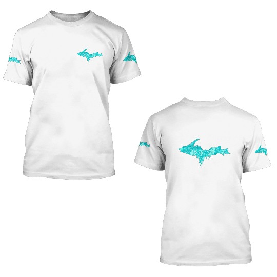 Upper Peninsula Water 906 Yooper 3D T Shirts