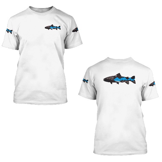 Mountain Trout 3D T Shirts