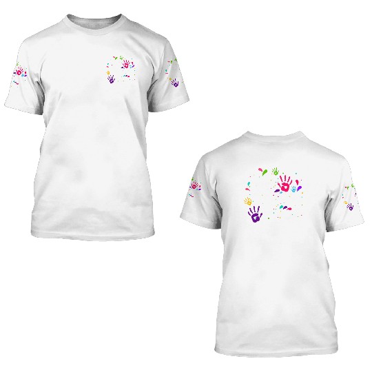 Tiny Human Tamer Daycare Provider Teacher 3D T Shirts