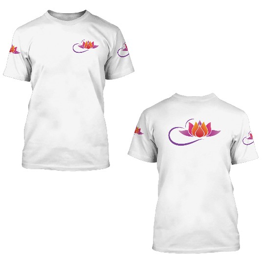 Lotus logo 3D T Shirts