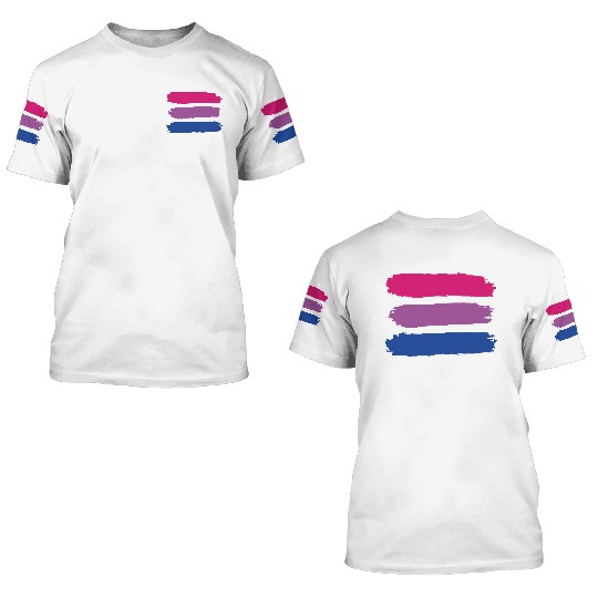 Bisexual Pride 3D T Shirts