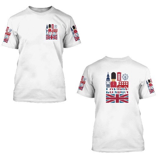 London 3D T Shirts