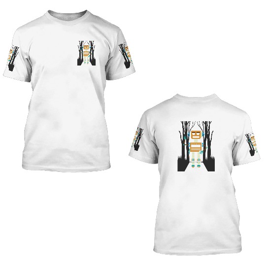 Robot Army Robotics Engineer Gift 3D T Shirts