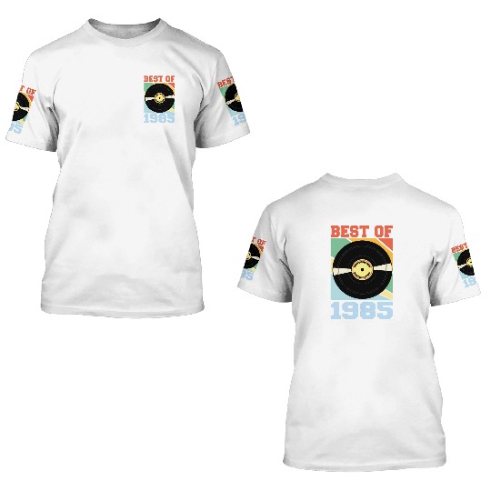 Best of 1985 3D T Shirts