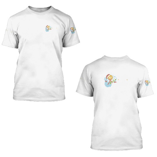 Daisy Garden Gardening Gardener 3D T Shirts