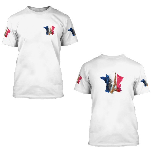 France 3D T Shirts