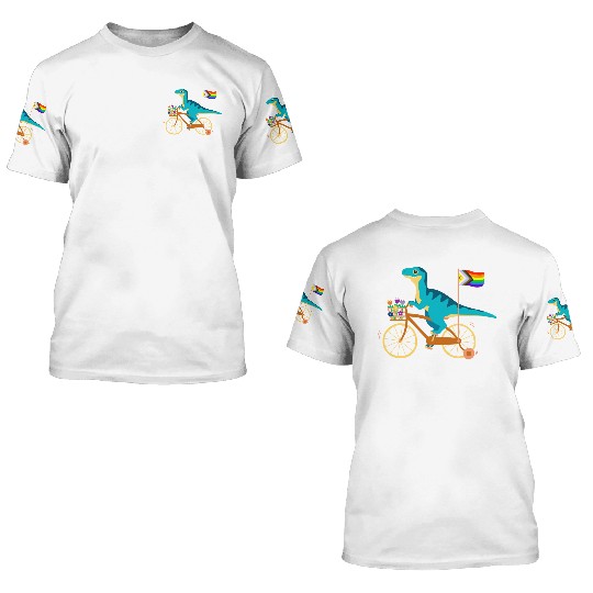 velociraptor 3D T Shirts