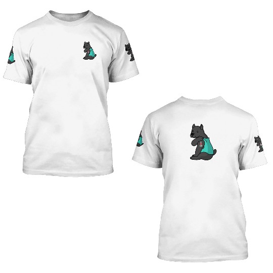 I Love Dad Cane Corso 3D T Shirts