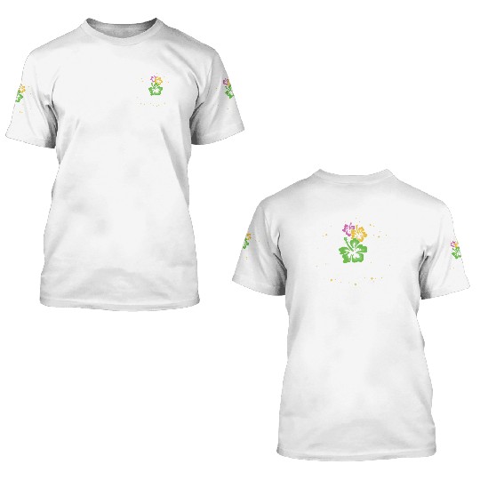 Aloha Preschool Pre-K Teacher First Day Back to 3D T Shirts