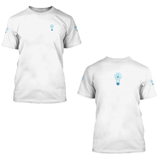 Machine Learning Engineering Algorithm AI Beginner 3D T Shirts