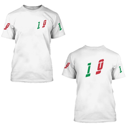 110 italia italy 3D T Shirts