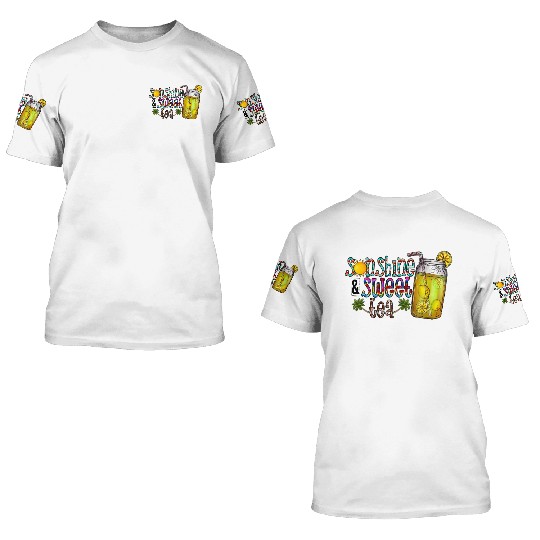 Sunshine Sweet Tea 3D T Shirts