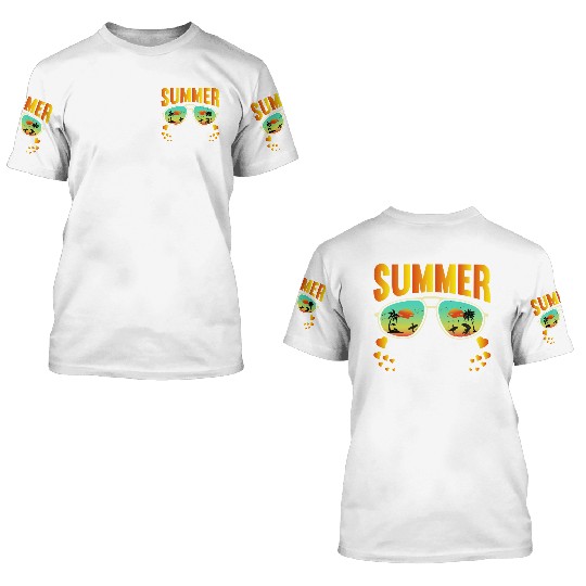 Funny Design for summer 3D T Shirts