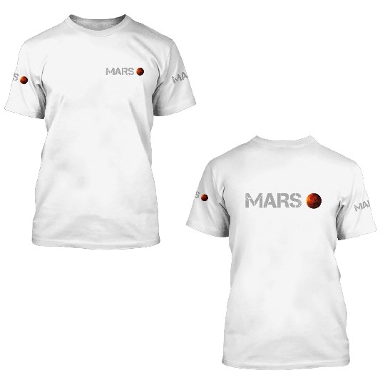 OCCUPY MARS 3D T Shirts