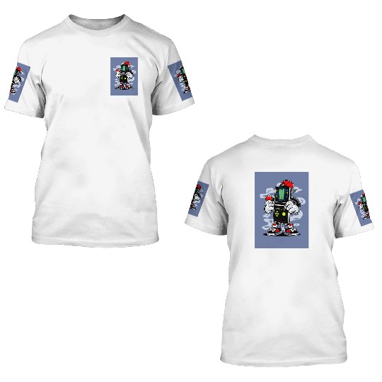 Brick Gamers 3D T Shirts