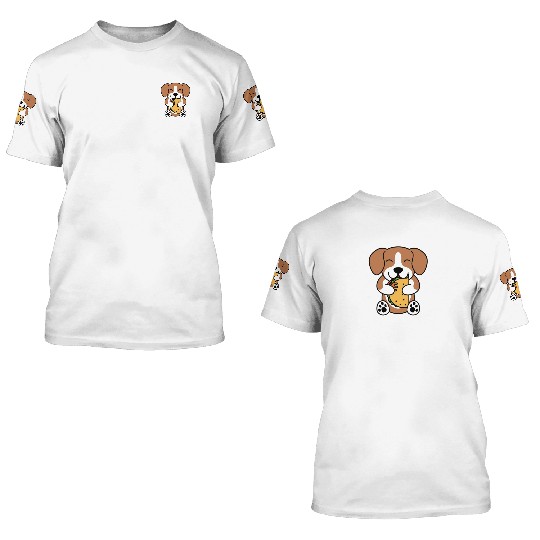 Beagle Taco Lover 3D T Shirts