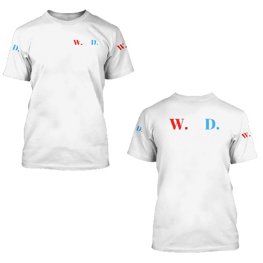 WMD (Red, White and Blue Pro USA version) 3D T Shirts