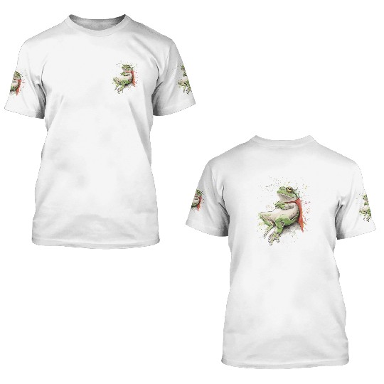 Super Frog 3D T Shirts