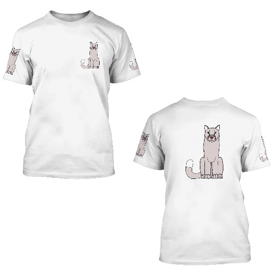 Mountain Lion DK 3D T Shirts