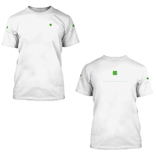Hooligan Ireland Clover 3D T Shirts