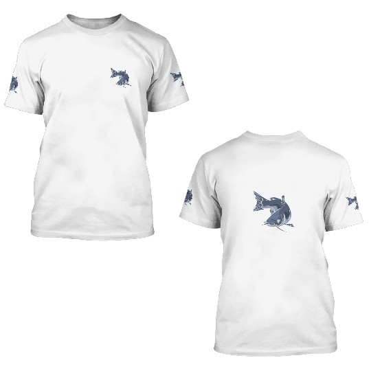 I Fish For Catfish Everything Else Is Bait Funny 3D T Shirts