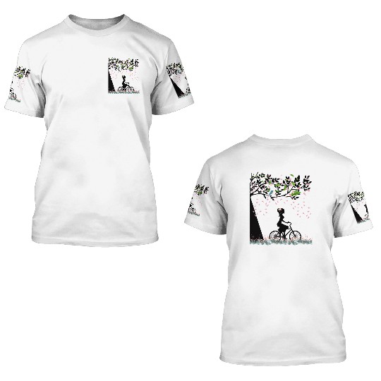 blossom, spring, summer, flowers, tree 3D T Shirts