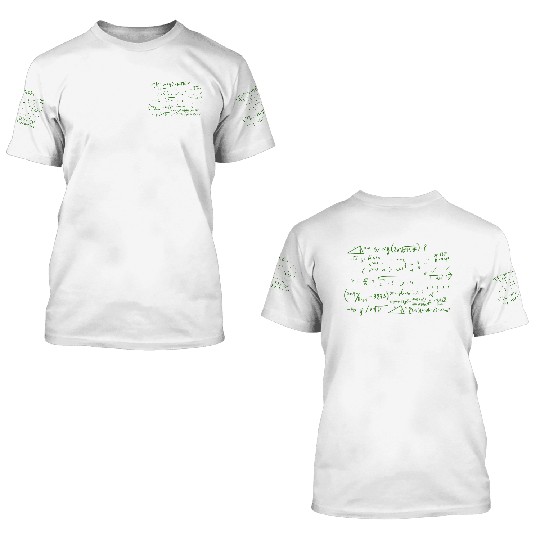 My Cardio Math Major Gift 3D T Shirts