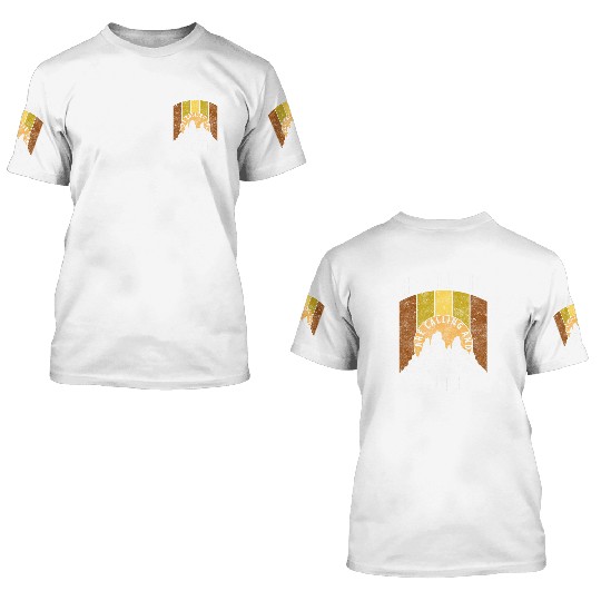 Mountaineering Climbing Mountain Mountains 3D T Shirts