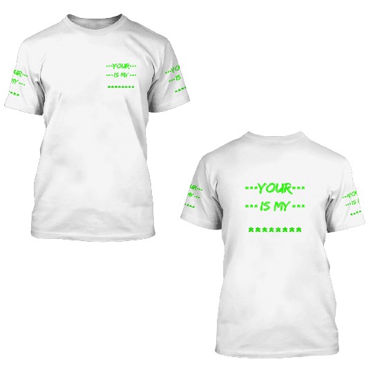 Cyber Security Password Decryption 3D T Shirts