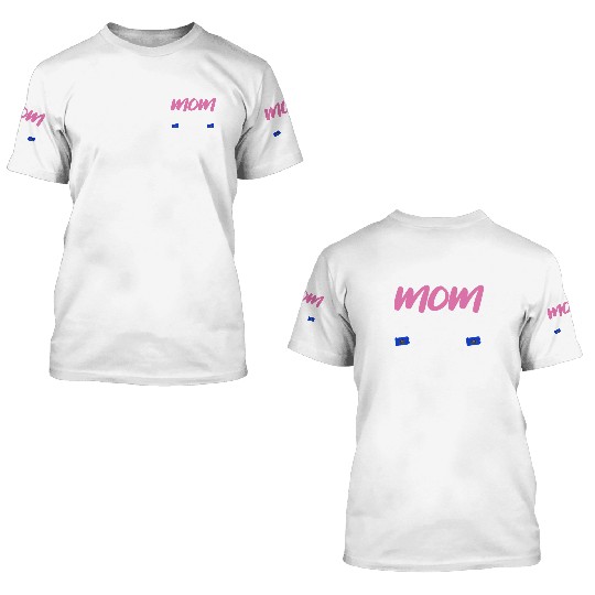 Pennsylvania Mom Gift 3D T Shirts
