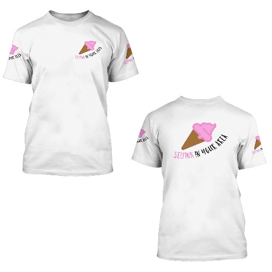 Comedy Ice Scream 3D T Shirts