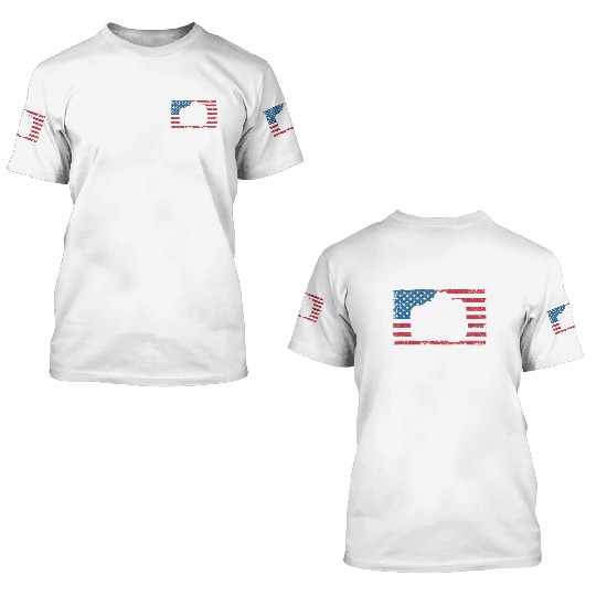Photography US Flag Photography Lover Camera 3D T Shirts