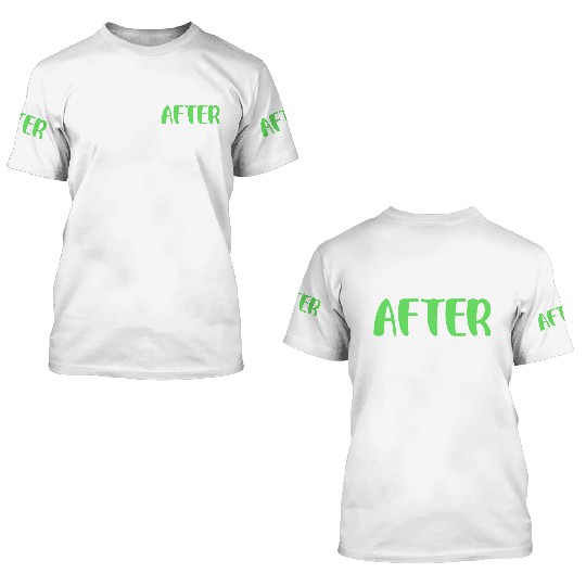 I'm Nicer After Running 3D T Shirts