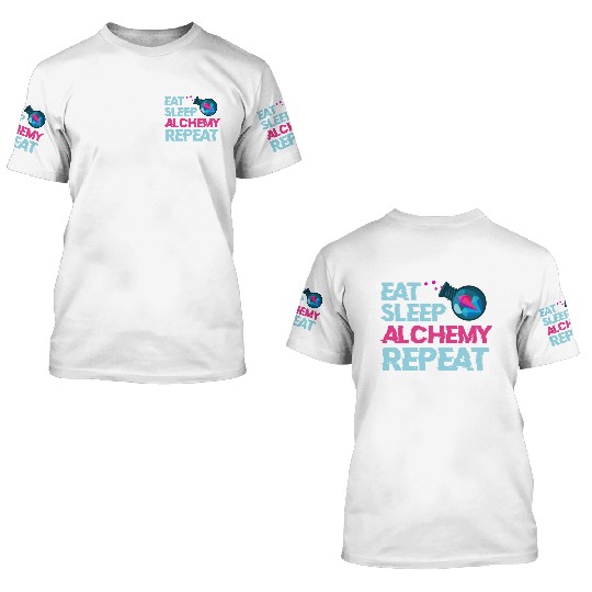 Alchemist Magic Nature 3D T Shirts