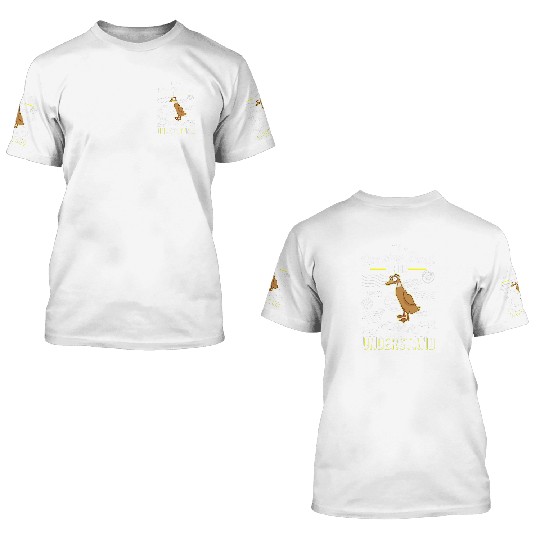 It's A Running Duck Thing 3D T Shirts