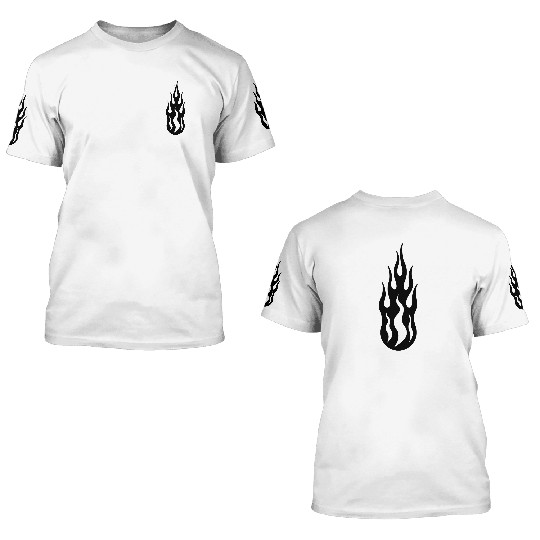 tribal flame 3D T Shirts
