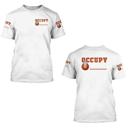 Ocuppy Mars 3D T Shirts