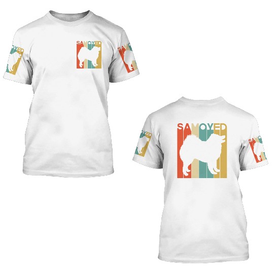 Samoyed 3D T Shirts