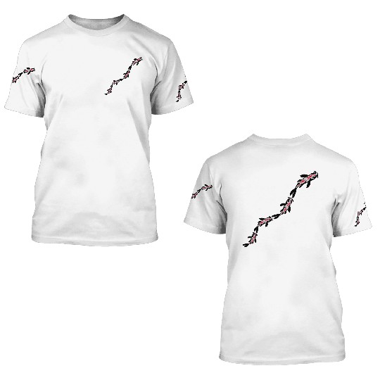 many koi fish nishikigoi 3D T Shirts