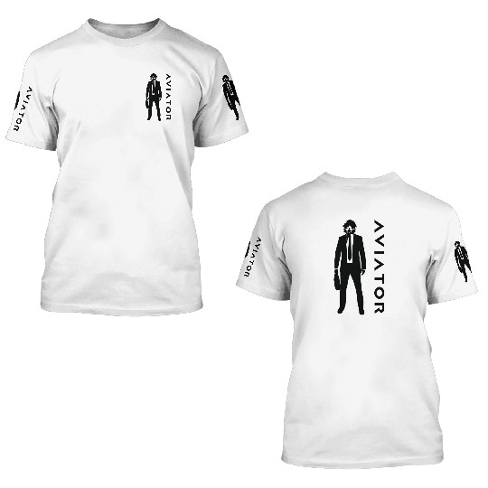 Fighter Pilot Business Suit 3D T Shirts
