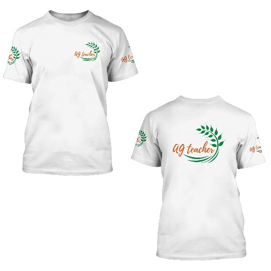 Cool AG Agriculture Teacher 3D T Shirts & Gifts