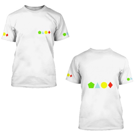 Math Keeps You In Shape Funny Math Teacher Workout 3D T Shirts