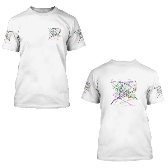 All Tangled Up 3D T Shirts