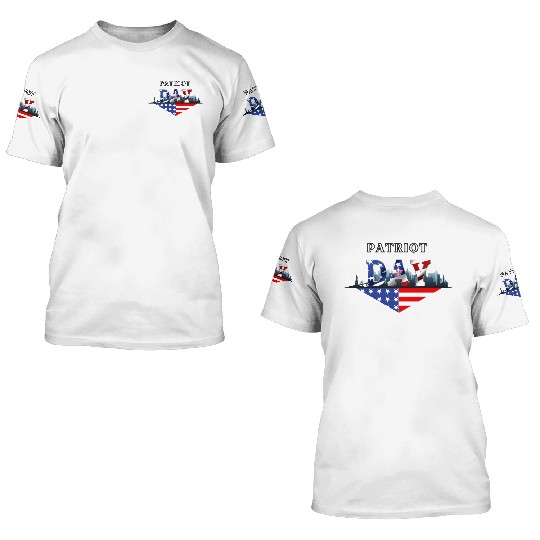 Patriot Day 9.11 3D T Shirts